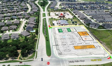 NWQ of Trinity Falls Pkwy & Olympic Crossing, McKinney, TX à louer Photo de l’immeuble– Image 2 sur 10