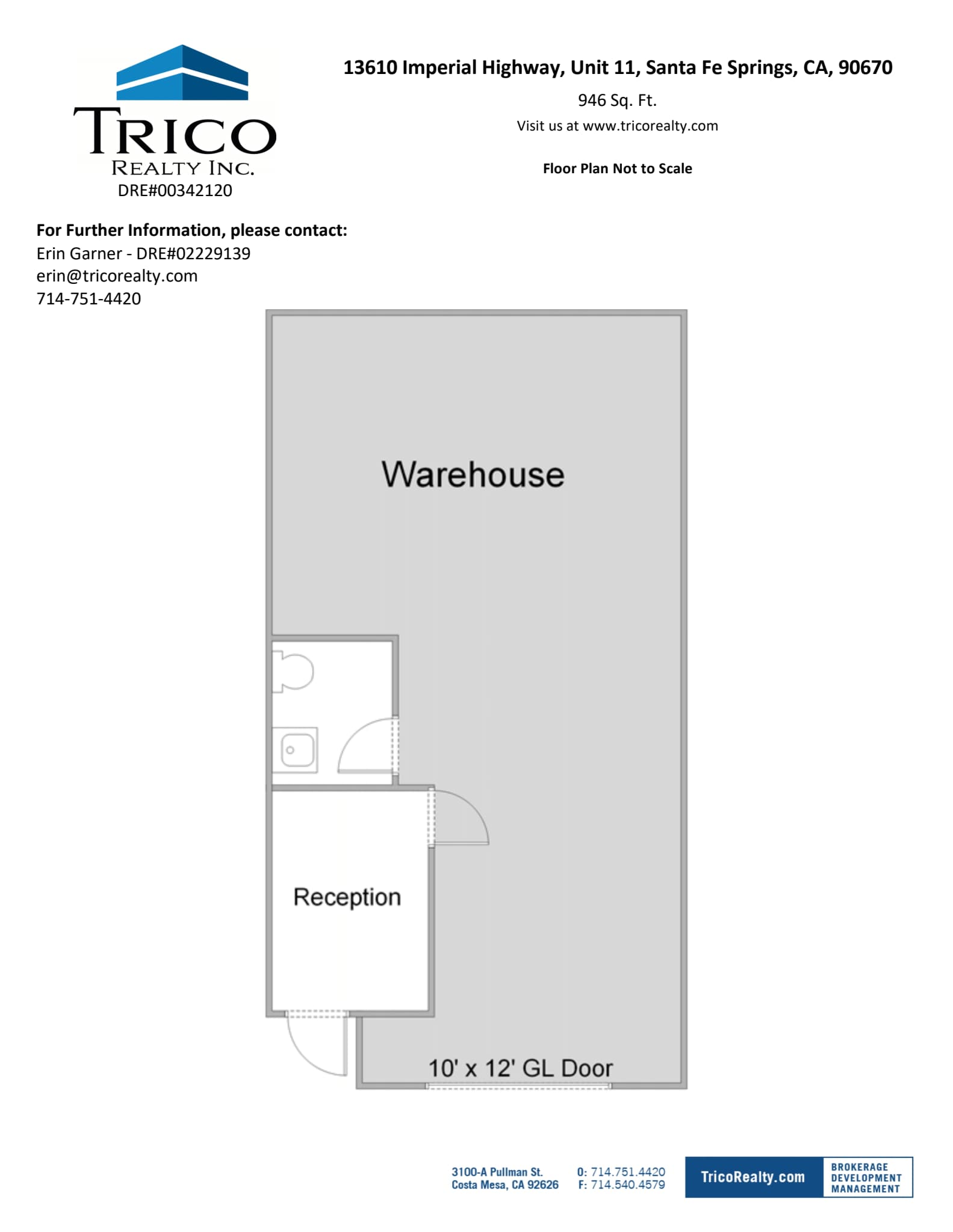 13600-13640 Imperial Hwy, Santa Fe Springs, CA à louer Plan d’étage– Image 1 sur 1