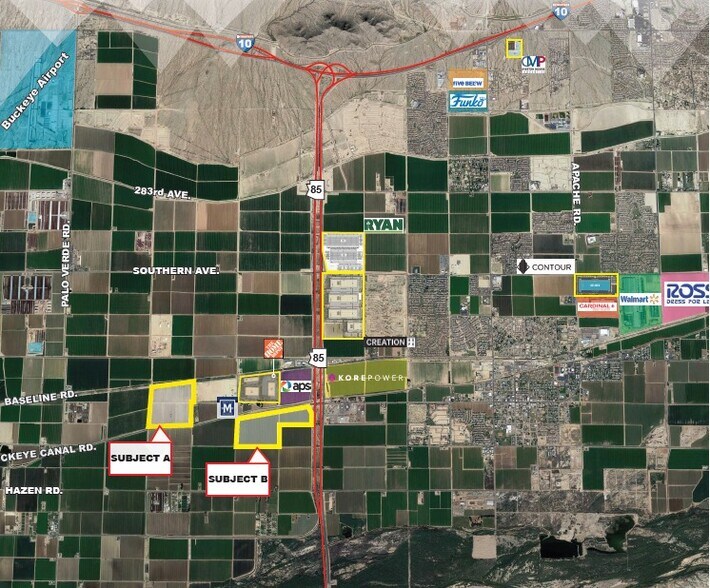 S Wilson Ave, Buckeye, AZ à vendre - Aérien – Image 2 sur 2
