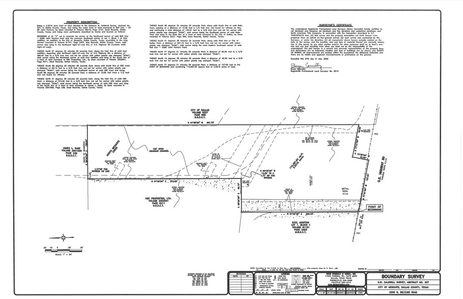 117 E Highway 80, Mesquite, TX à louer - Plan de site – Image 2 sur 5