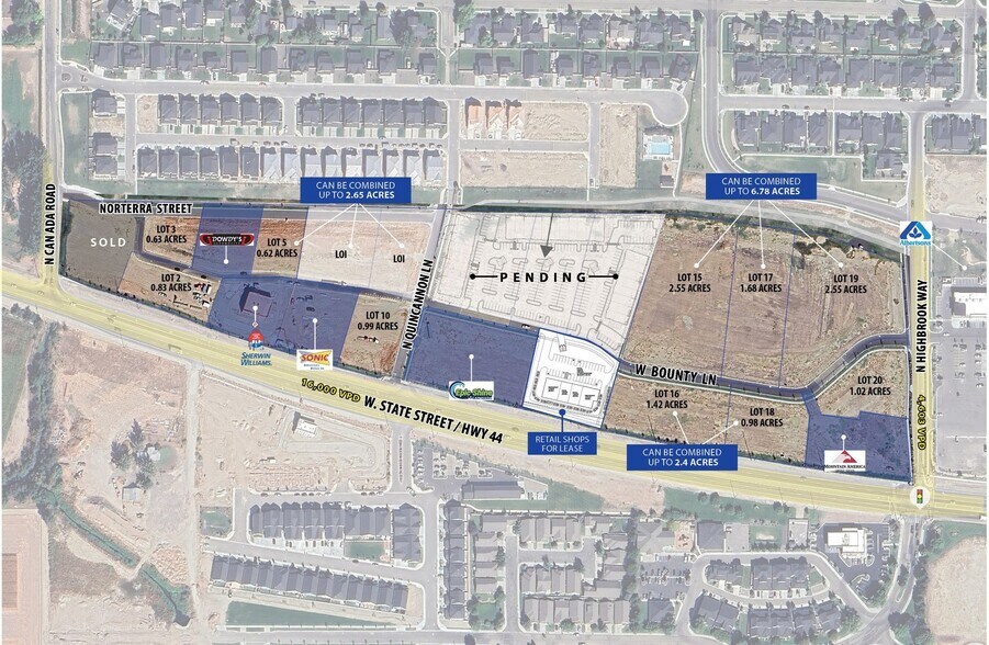 12080 W State St, Star, ID à vendre - Plan de site – Image 2 sur 5