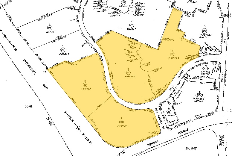 6800 Koll Center Pky, Pleasanton, CA à louer - Plan cadastral – Image 2 sur 16