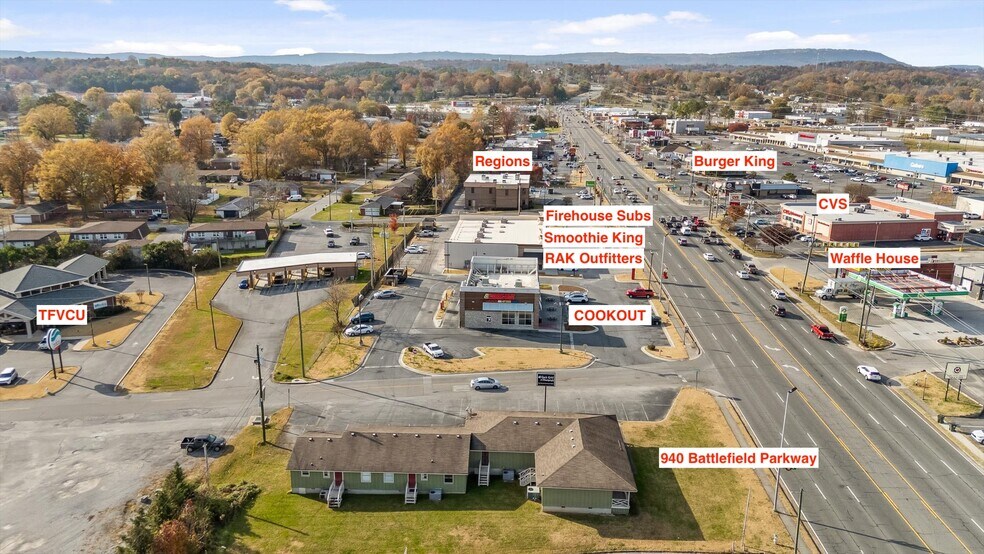 940 Battlefield Pky, Fort Oglethorpe, GA à vendre - Photo de l’immeuble – Image 2 sur 33