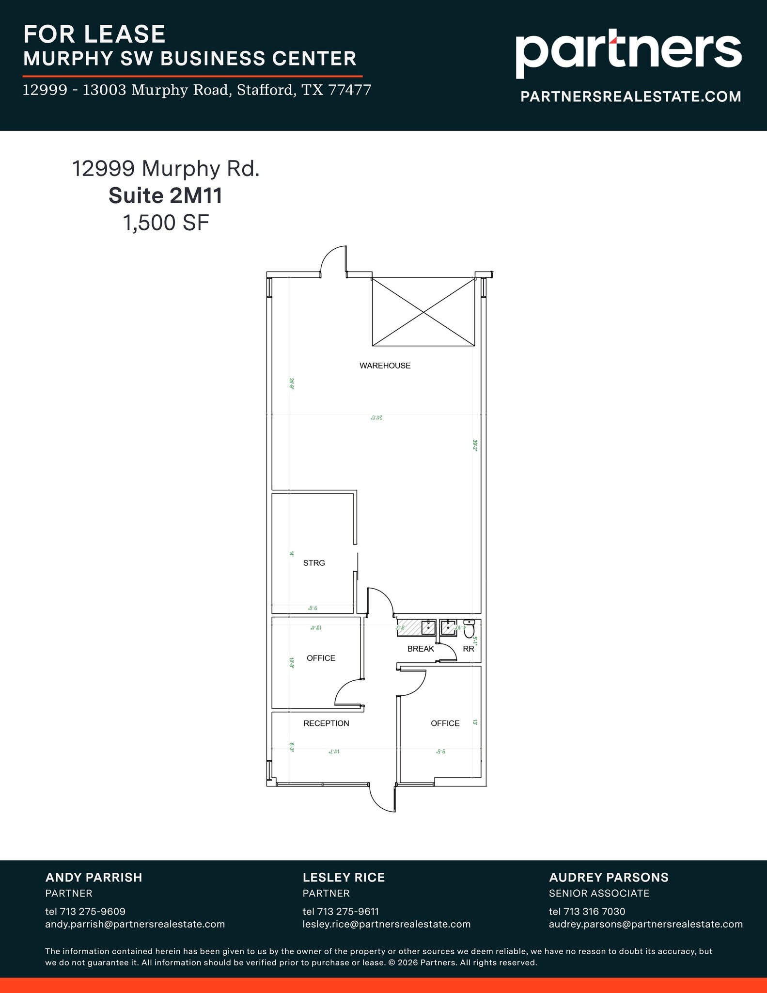 12999-13003 Murphy Rd, Stafford, TX à louer Plan de site– Image 1 sur 1
