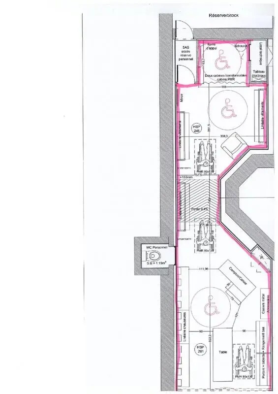 Local commercial dans Villefranche-sur-Saône à louer Plan d’étage– Image 1 sur 1