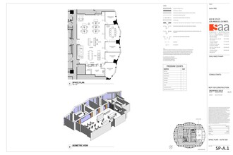 633 W 5th St, Los Angeles, CA à louer Plan d’étage– Image 2 sur 2