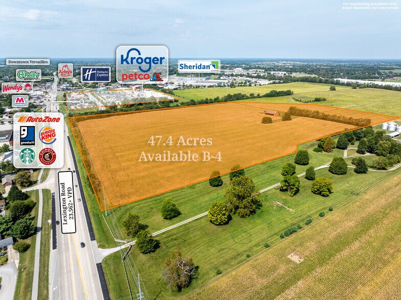Lexington Road, Versailles, KY à vendre - Photo de l’immeuble – Image 2 sur 14