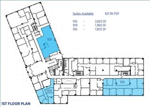 10400 Eaton Pl, Fairfax, VA à louer Plan d’étage– Image 1 sur 1