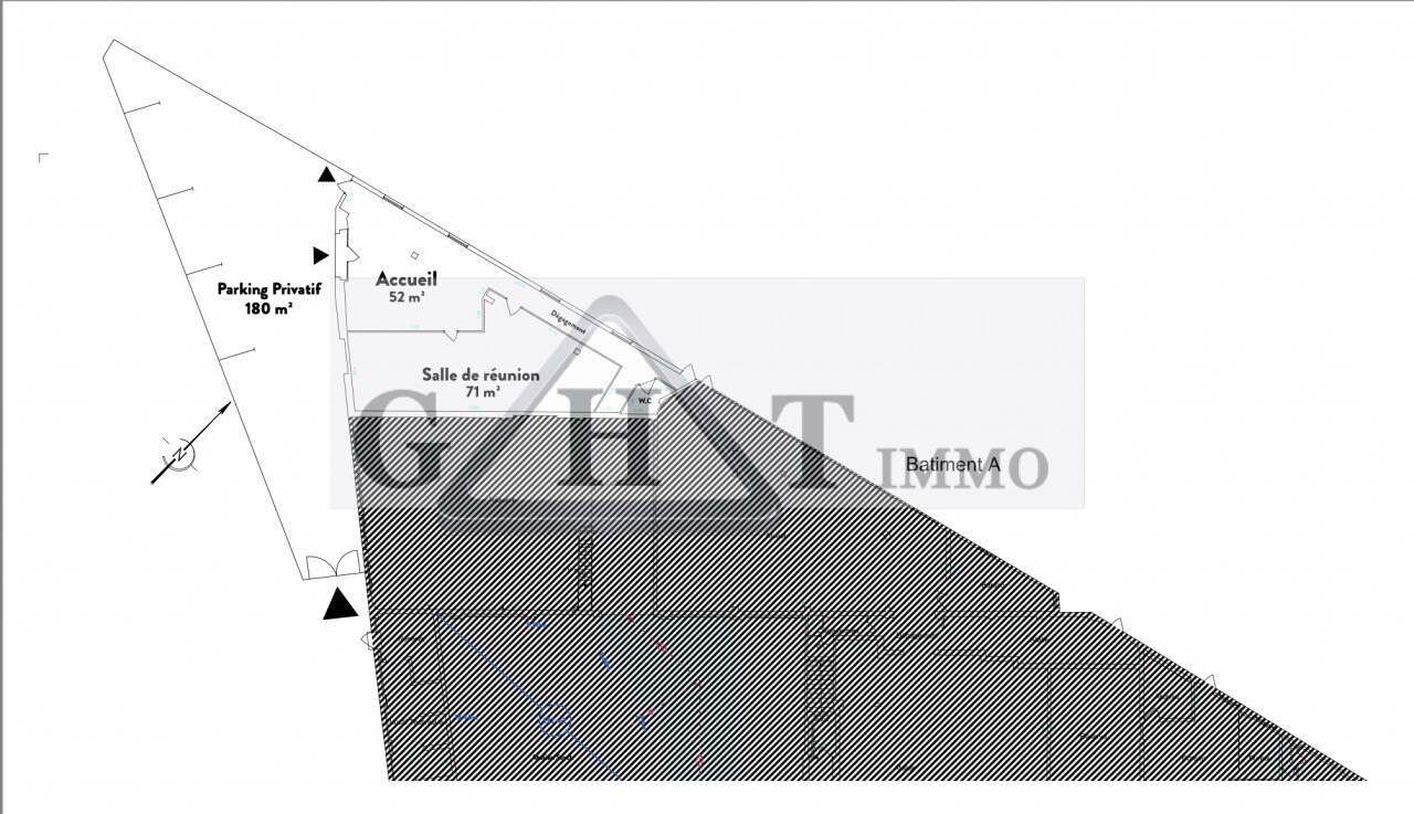 Bureau dans Épinay-sur-Seine à louer Plan de site– Image 1 sur 4