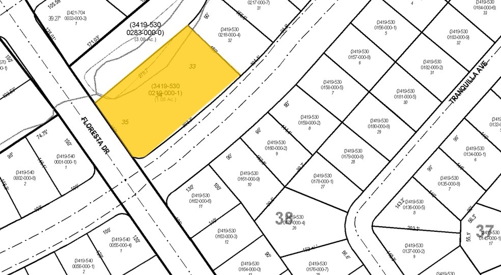 301 NE Prima Vista Blvd, Port Saint Lucie, FL à vendre - Plan cadastral – Image 3 sur 3