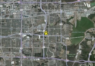 2451-2461 Robinson Rd, Grand Prairie, TX - Vue aérienne vue de carte