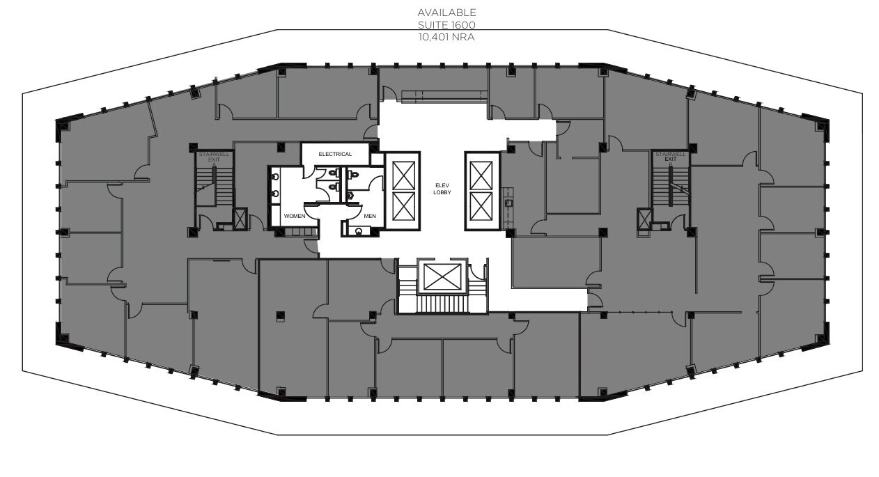 2100 West Loop South, Houston, TX à louer Plan d’étage– Image 1 sur 1