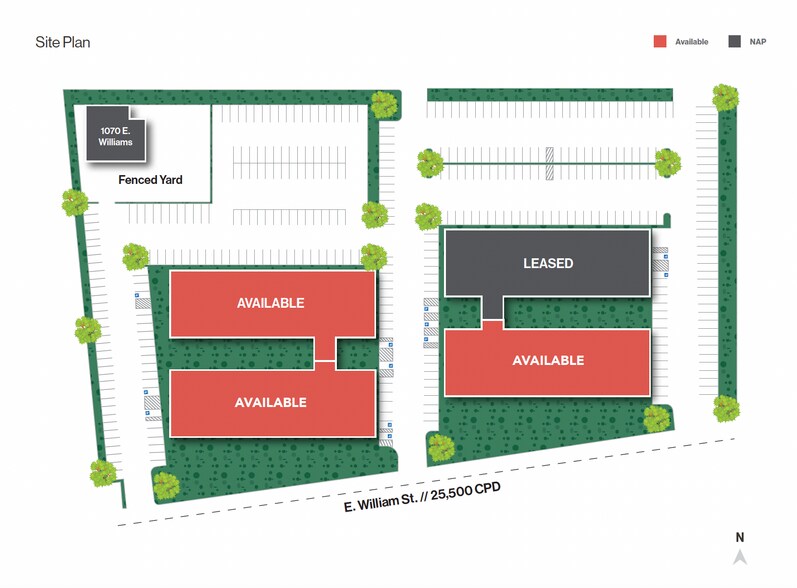 1000 E William St, Carson City, NV à louer - Plan de site – Image 2 sur 6