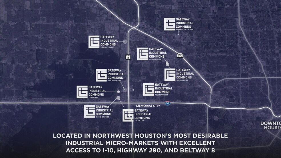 1500 Brittmoore Rd, Houston, TX à louer - Vidéo sur l’annonce professionnelle – Image 2 sur 38