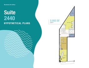 4303-4305 La Jolla Village Dr, San Diego, CA à louer Plan d’étage– Image 1 sur 3