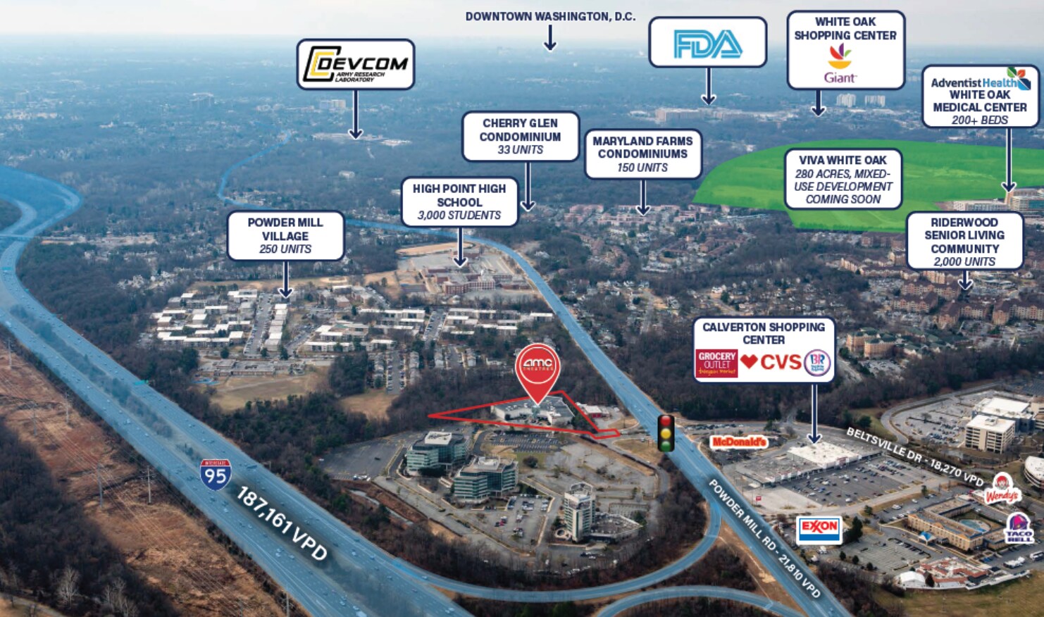 4001 Powder Mill Rd, Beltsville, MD à vendre Photo principale– Image 1 sur 5