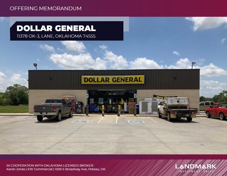 11378 E Hwy 3, Lane, OK à vendre - Photo de l’immeuble – Image 2 sur 7