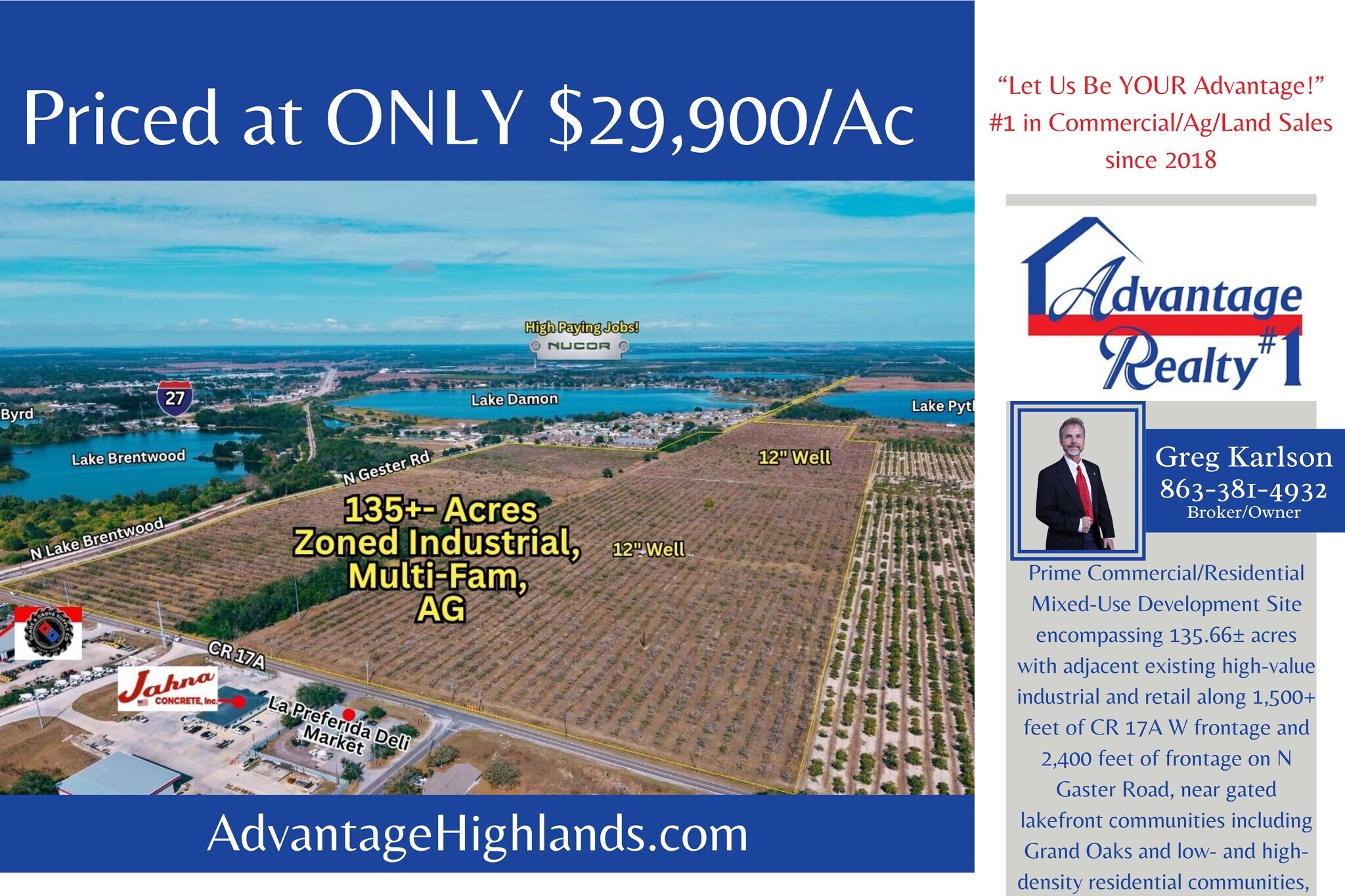 214 Shockley rd, Avon Park, FL à vendre Photo de l’immeuble– Image 1 sur 7