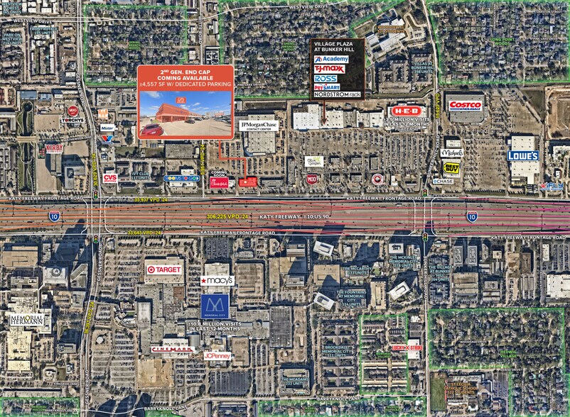 9930 Katy Fwy, Houston, TX à louer - Photo de l’immeuble – Image 2 sur 2