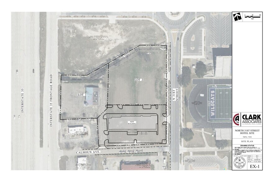 124 N 31st St, Temple, TX à vendre - Plan de site – Image 2 sur 2