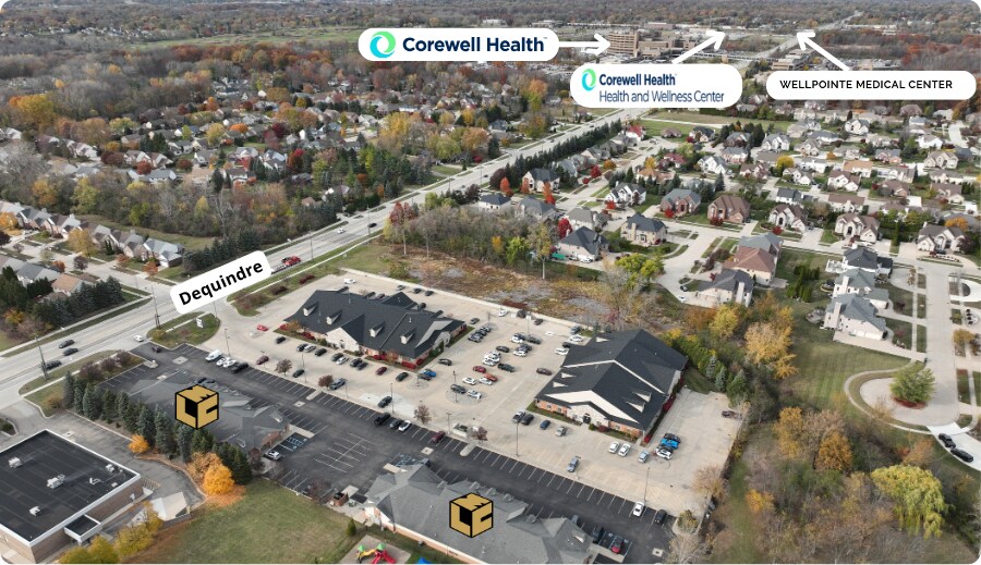43114-43134 Dequindre Rd, Sterling Hts, Sterling Heights, MI à vendre - Photo de l’immeuble – Image 3 sur 4