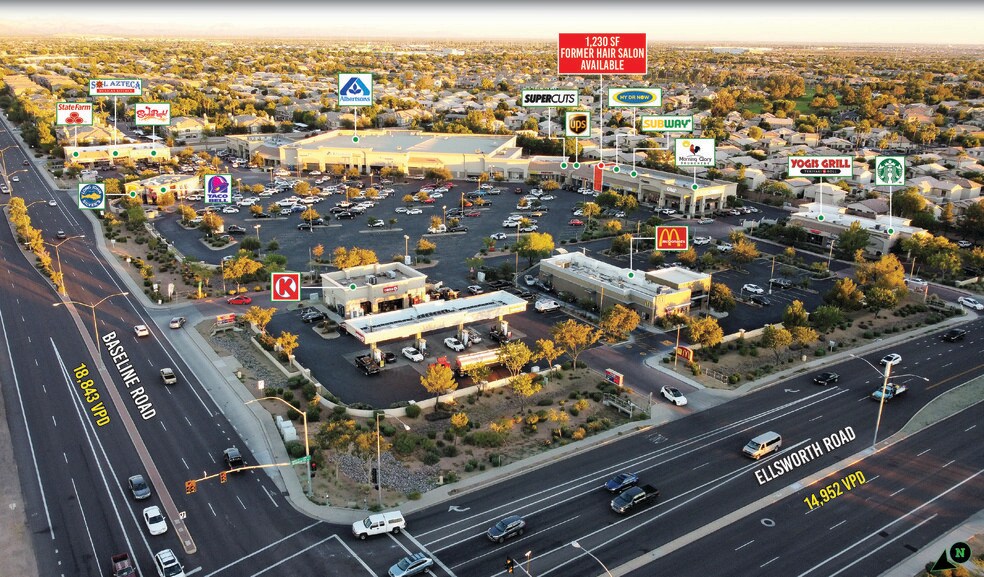 9221 & 9303 E Baseline Rd, Mesa, AZ à louer - Photo de l’immeuble – Image 1 sur 12