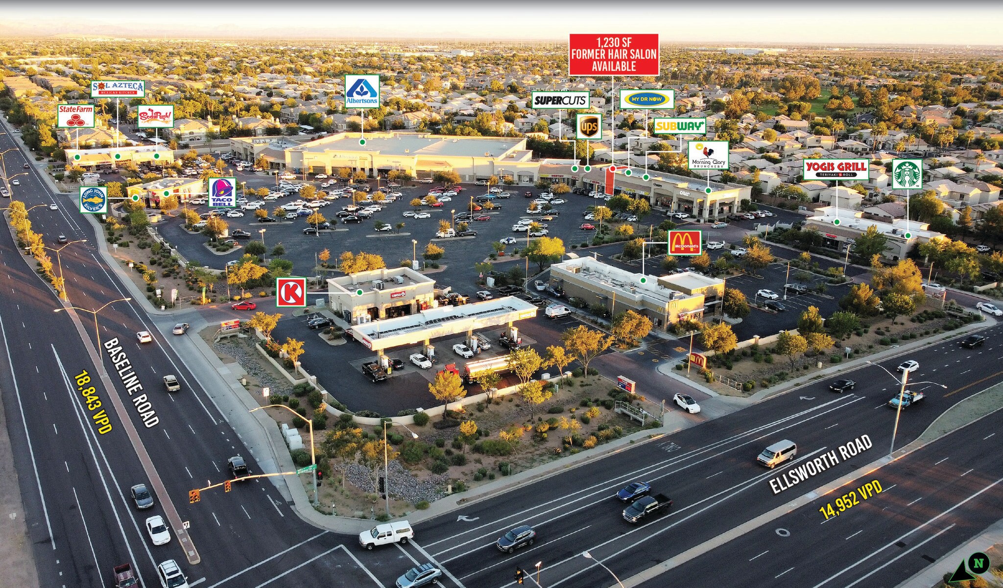 9221 & 9303 E Baseline Rd, Mesa, AZ à louer Photo de l’immeuble– Image 1 sur 13