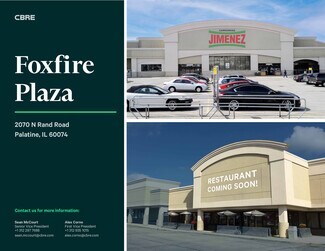 Plus de détails pour 2070 N Rand Rd, Palatine, IL - Local commercial à louer