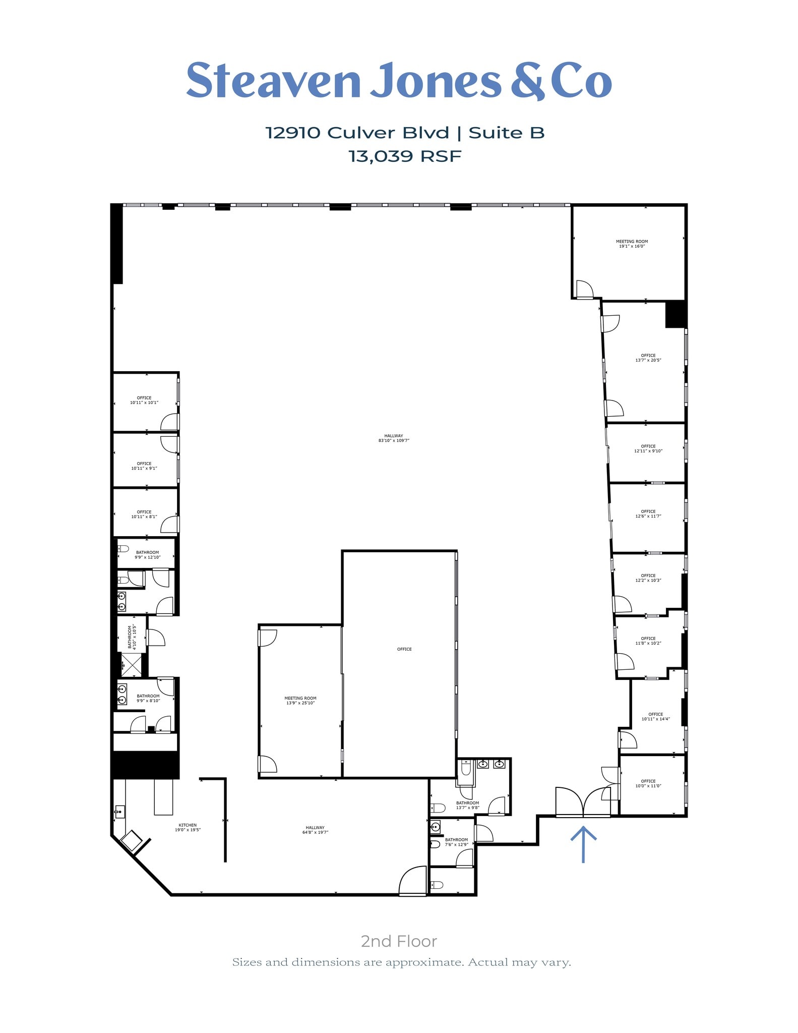 12910 Culver Blvd, Marina del Rey, CA à louer Plan de site– Image 1 sur 5
