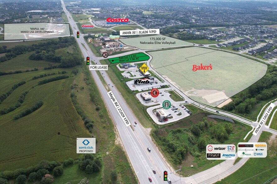 180th & Maple, Elkhorn, NE à louer - Photo de l’immeuble – Image 2 sur 6