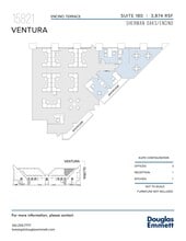 15821 Ventura Blvd, Encino, CA à louer Plan d’étage– Image 1 sur 1