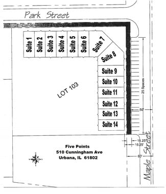 Plus de détails pour 520 N Cunningham Ave, Urbana, IL - Local commercial à louer