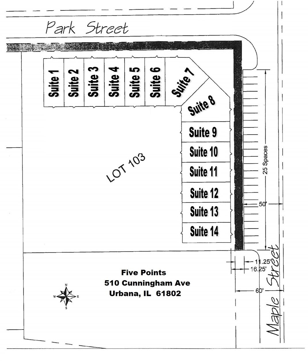 520 N Cunningham Ave, Urbana, IL à louer Photo de l’immeuble– Image 1 sur 9