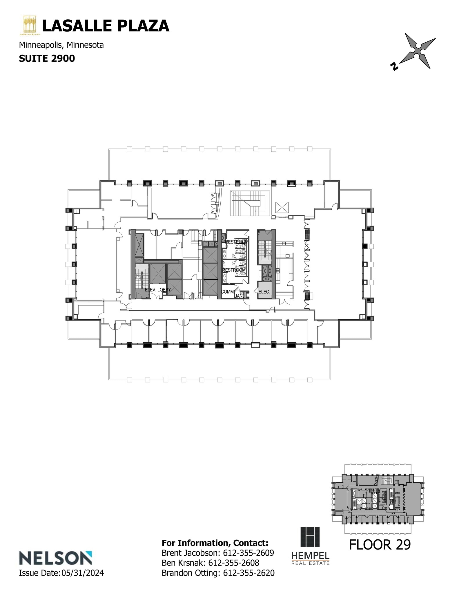 800 LaSalle Ave, Minneapolis, MN à louer Plan de site– Image 1 sur 1