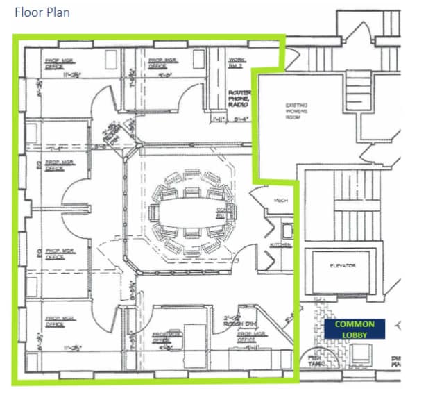 12 Damonmill Sq, Concord, MA à louer Plan d’étage– Image 1 sur 1