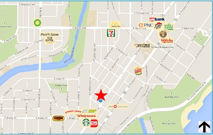 1801-1815 N Farwell Ave, Milwaukee, WI à louer - Aérien – Image 2 sur 7