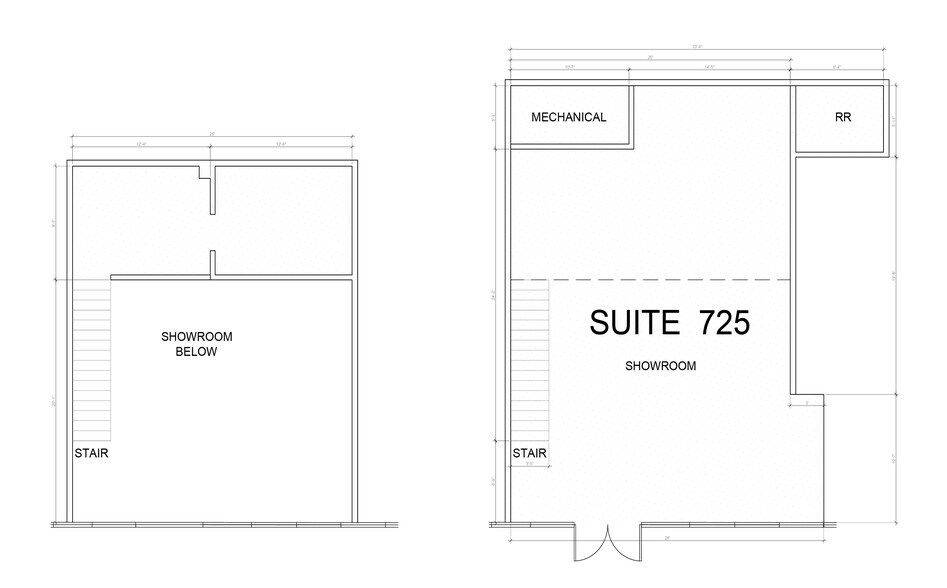 120 N Cedar St, Charlotte, NC à louer - Plan d’étage – Image 2 sur 3