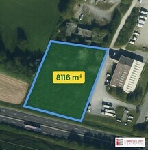Bréal-sous-Vitré, IEV - Vue aérienne vue de carte