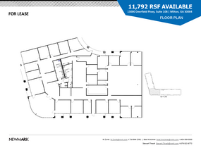 13000 Deerfield Pky, Alpharetta, GA à louer Plan d’étage– Image 1 sur 1