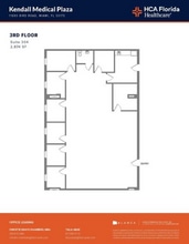 11880 Bird Rd, Miami, FL à louer Plan d’étage– Image 1 sur 9