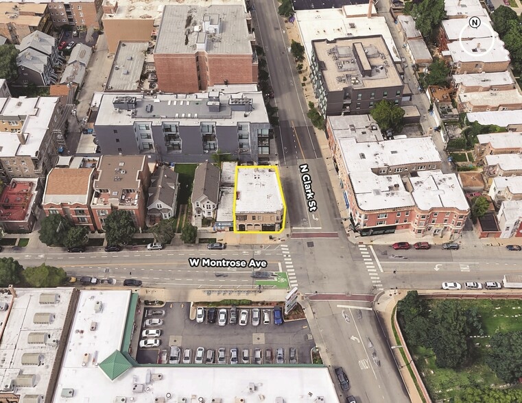 4400 N Clark St, Chicago, IL à louer - Aérien – Image 3 sur 8