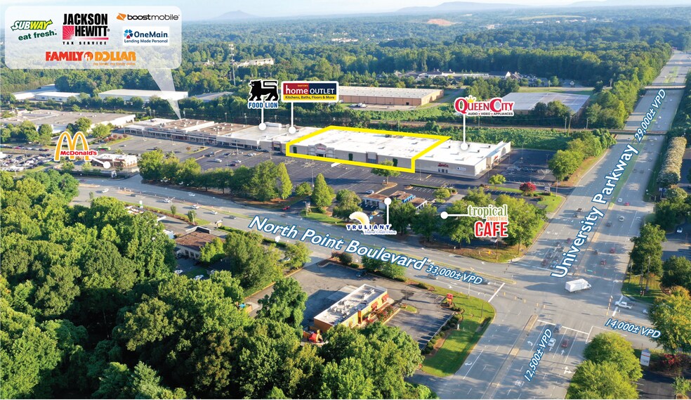 7736-7774 North Point Blvd, Winston-Salem, NC à louer - Photo principale – Image 1 sur 3