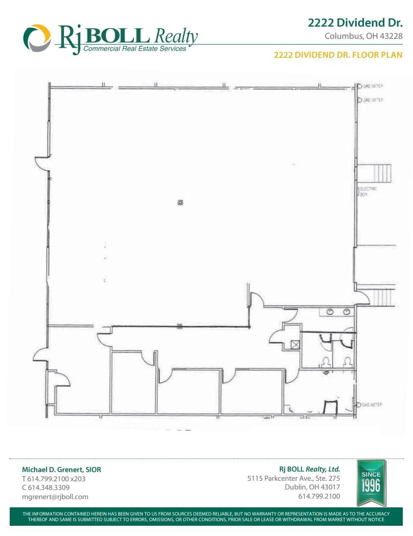 4243-4265 Diplomacy Dr, Columbus, OH à louer Plan d’étage– Image 1 sur 1