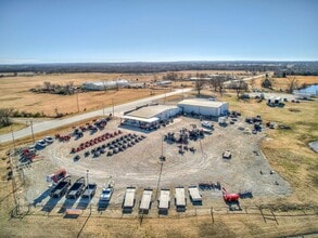 2238 N Broadway St, Checotah, OK - Vue aérienne vue de carte