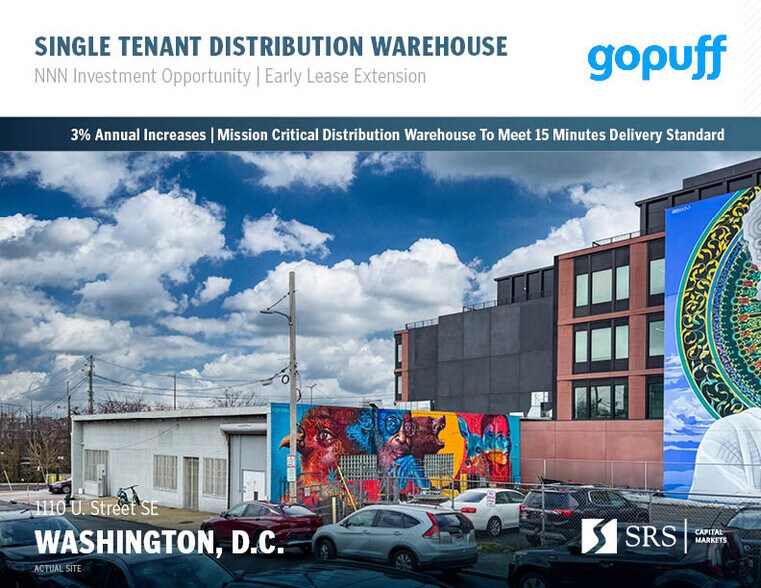 1110 U St SE, Washington, DC à vendre - Photo de l’immeuble – Image 1 sur 9