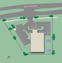 20817 Westheimer Pky, Katy, TX à louer Plan de site– Image 2 sur 2