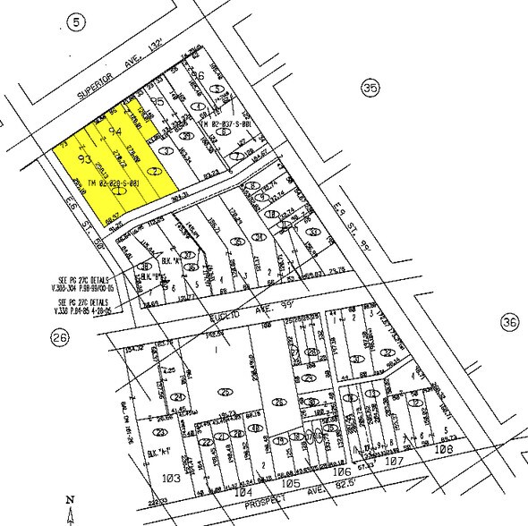 600 Superior Ave, Cleveland, OH à louer - Plan cadastral – Image 2 sur 38
