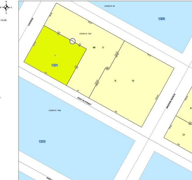 711 Fifth Ave, New York, NY à louer - Plan cadastral – Image 3 sur 10
