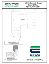 433 N Summit St, Toledo, OH à louer Plan d’étage– Image 1 sur 1