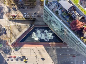 1500 W Georgia St, Vancouver, BC - VUE AÉRIENNE  vue de carte